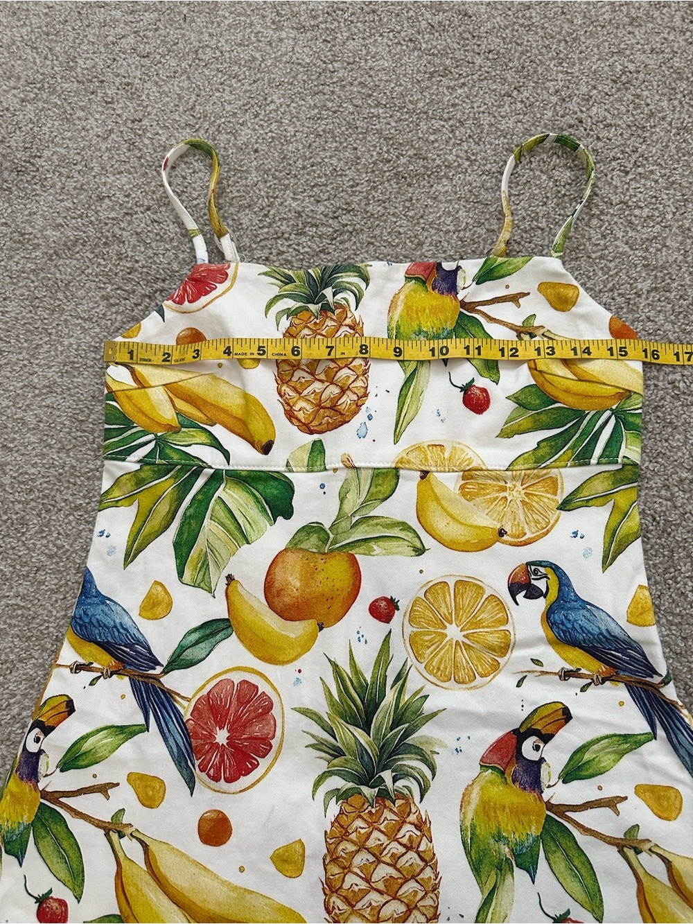 Fashion Nova Tropicana Stretch Twill Mini Dress – Size L – New With Tags (NWT) - Picture 5 of 9